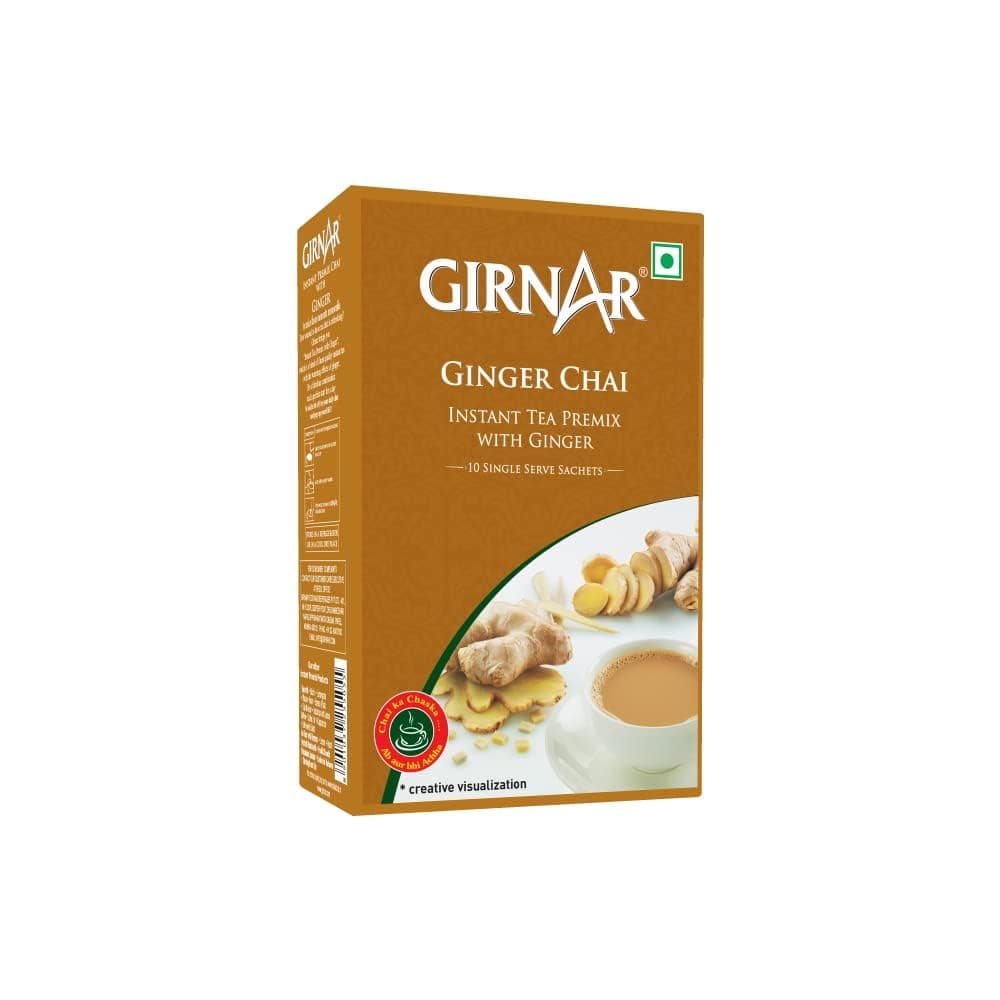Instant Chai (Tea) Premix With Ginger 10 Sachet Pack