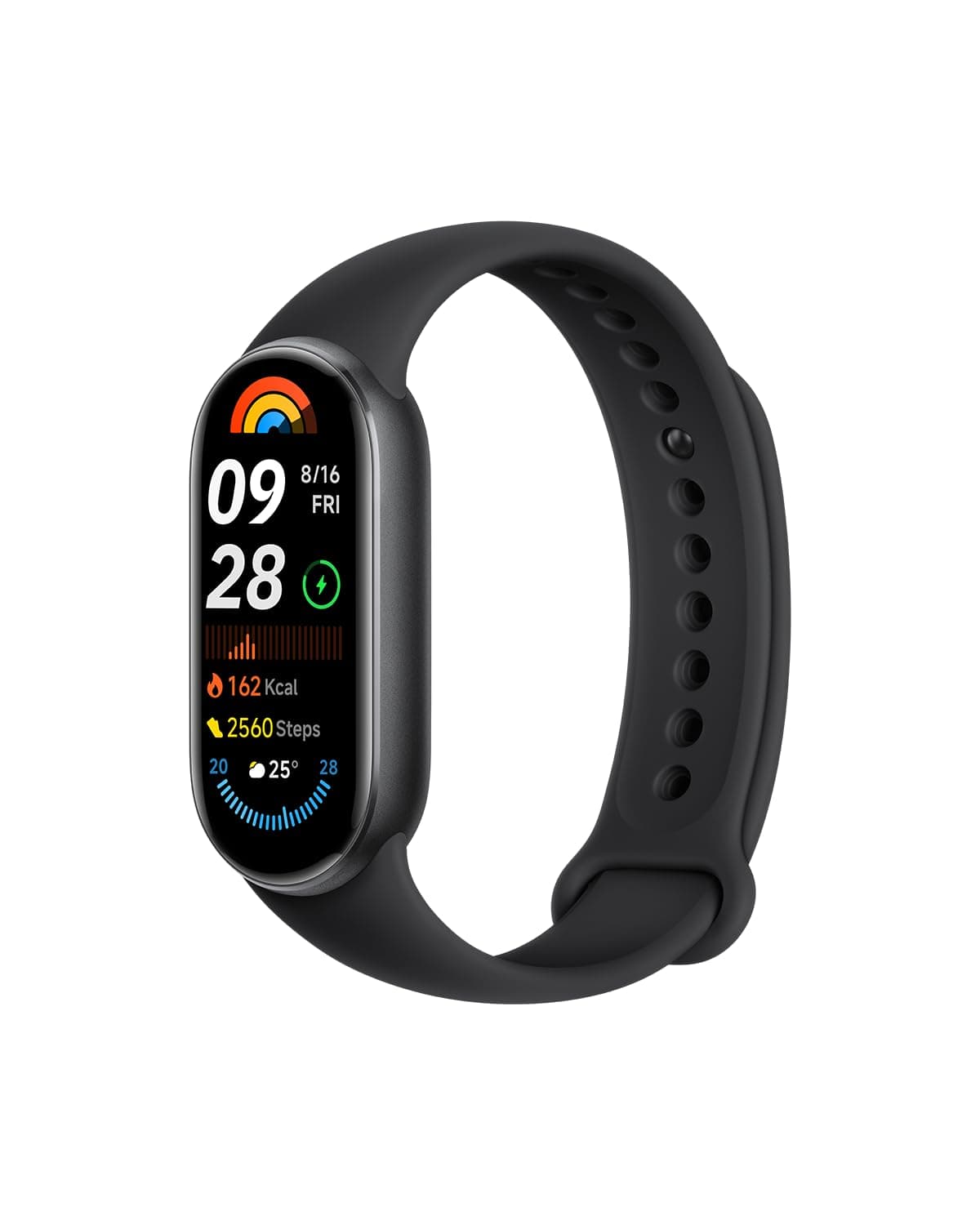Xiaomi Smart Band 9 Smartwatch, 21 Days of Continuous Use, Enhanced Display Brightness, Ambient Light Sensor, Quick Release Structure, 150 Sports Modes, Smart Band, Incoming Call Notifications, LINE
