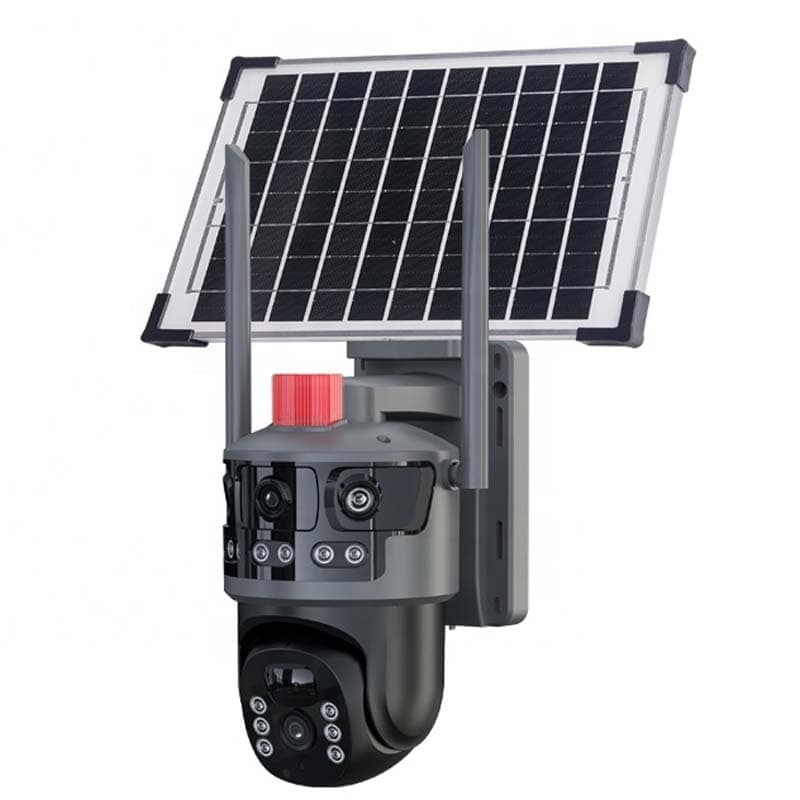 4G Solar Security Camera, 8MP AI CCTV, Full Colour Night Vision, WiFi Wireless Outdoor Camera with SIM Support