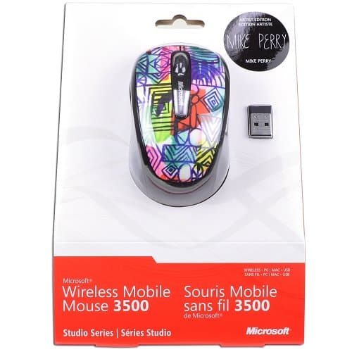 Microsoft Wireless Mobile Mouse 3500 Studio Series Artist Edition: Mike Perry 2