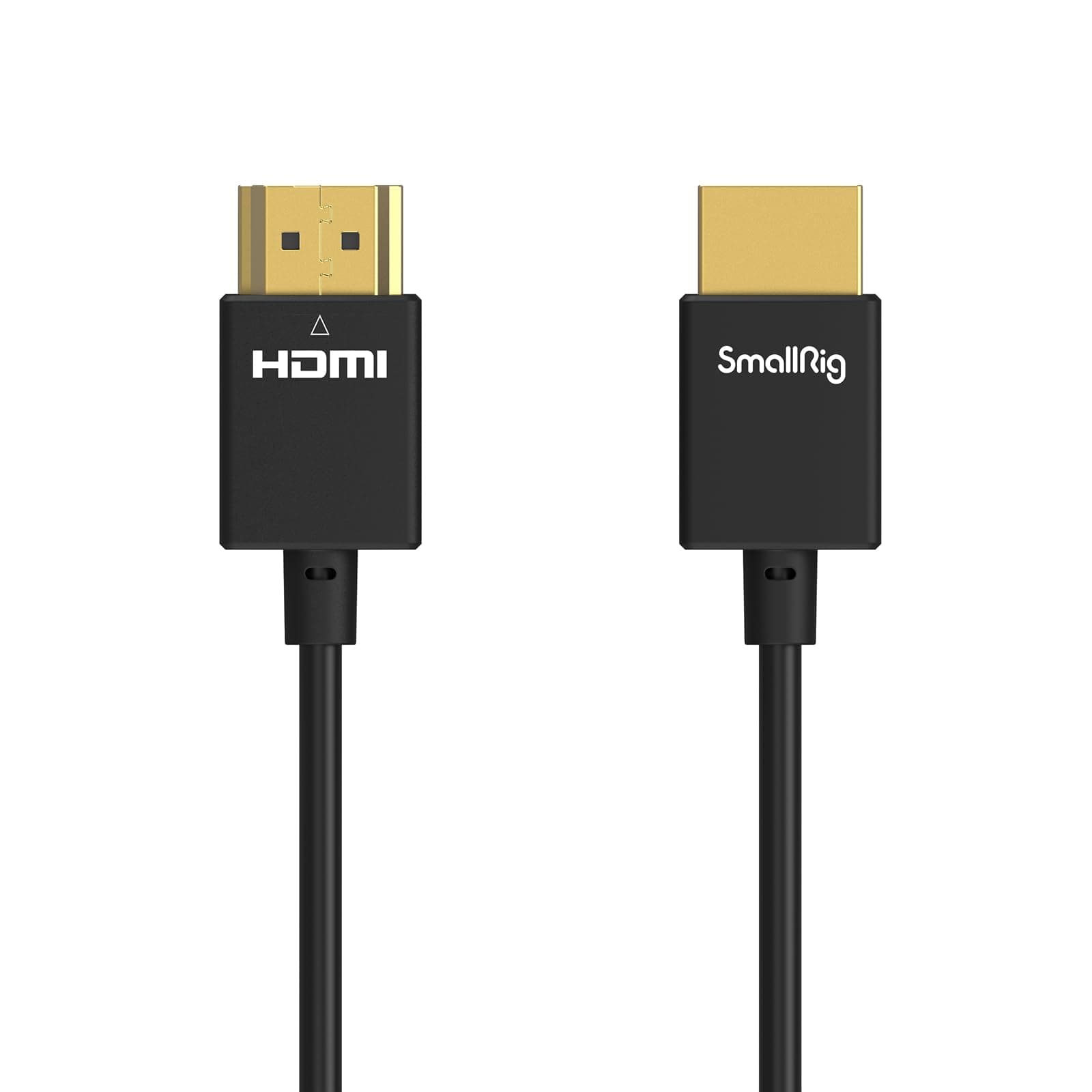 Ultra Thin HDMI Cable 35cm/1.15Ft, SmallRig 4K Hyper Super Flexible Slim HDMI Cord, High Speed Supports 3D, 4K@60Hz, Ethernet, ARC Type-A Male to Male for Camera, Camcorder, Monitor, Gimbal - 2956