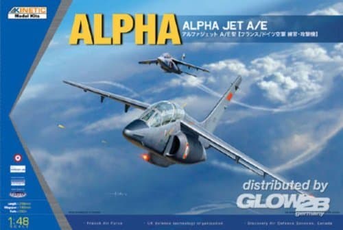 Kinetic Model 1:48 Alpha Jet A/E KI-K48043 by Kinetic Model