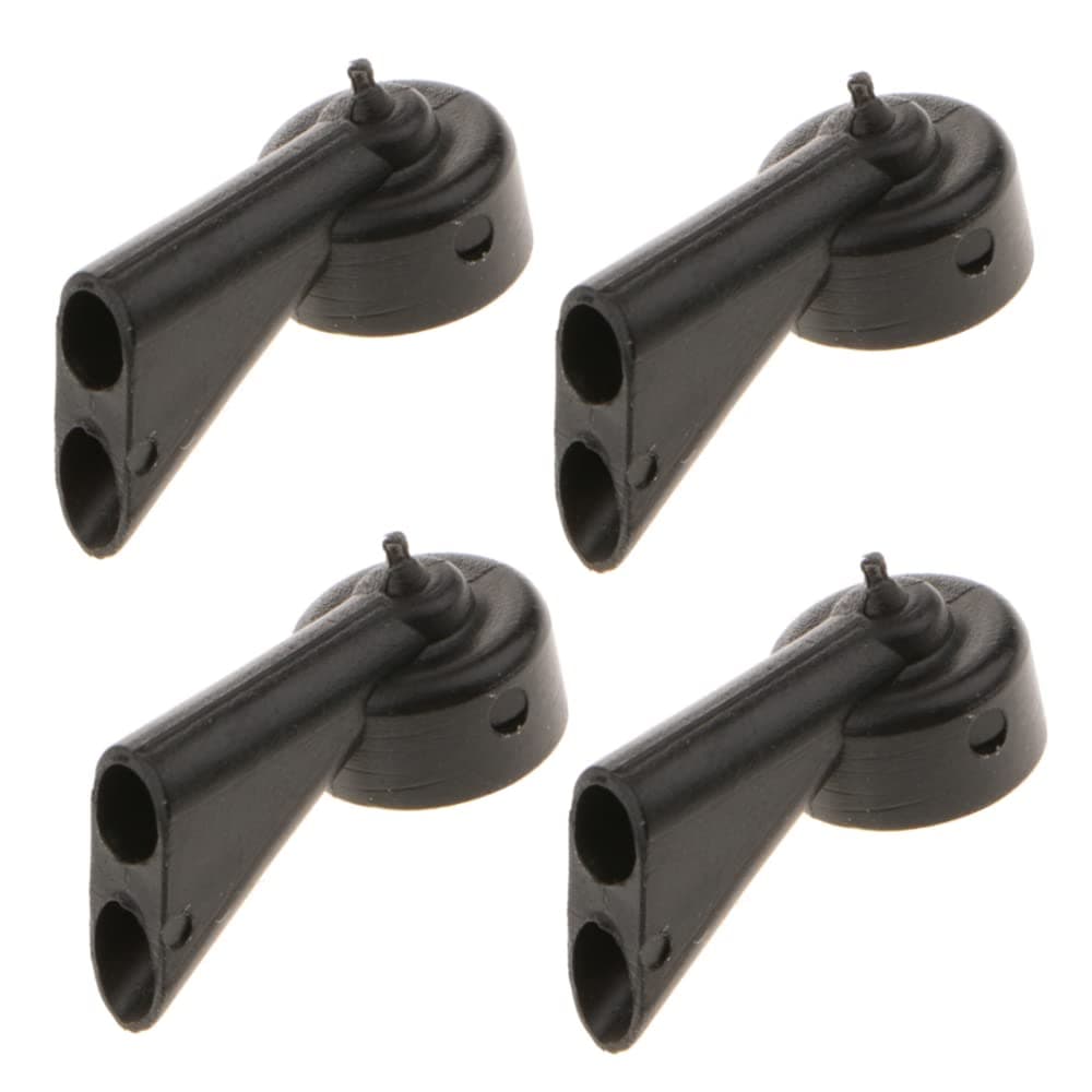 Rear Windshield Wiper Washer Nozzles, 4 Pcs Double Hole Spray Jet - Windscreen Washer Jets - Universal Fit for Audi A1 A3 A4 A6 Q3 Q7 8P 8E9955985