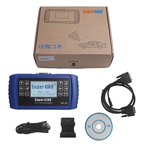 Original SuperOBD SKP-100 OBD2 Key Programmer V1.5 Update Online SKP100 Key Programmer For USA And Europe Cars