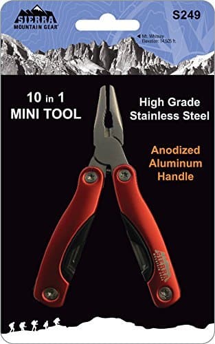 Sierra Mountain Gear 10 in 1 Mini Tool