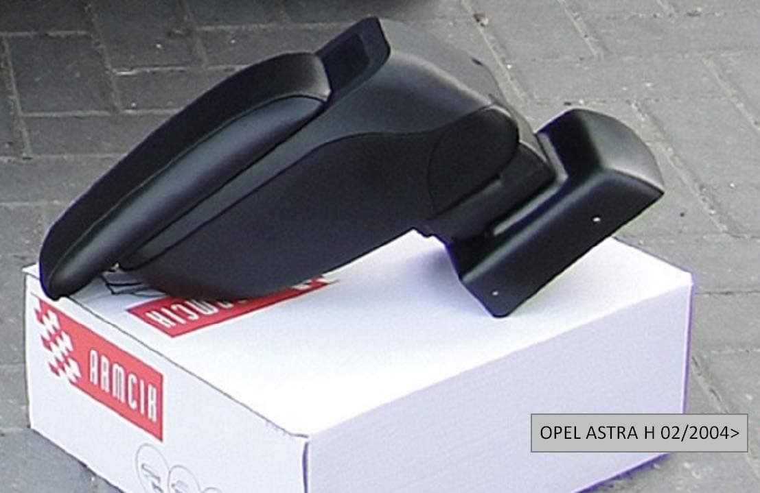 Armrest Car Center Console Storage Box Black Centre Arm Rest Suitable for Opel Vauxhall Astra H 2004-2008
