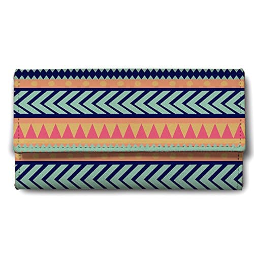 Indian Tribal Ethnic Pattern Ladies Wallet