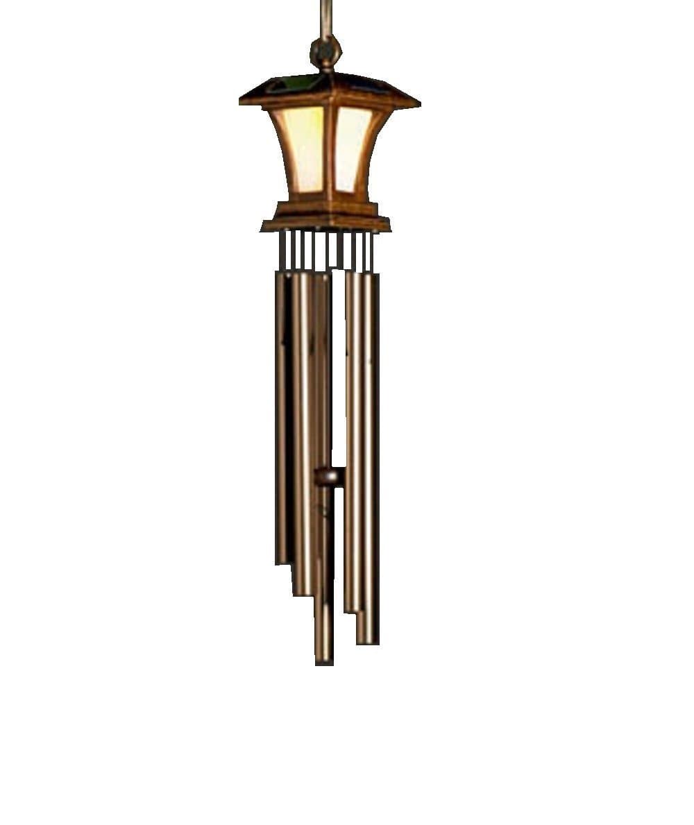 This New Large Wind Chime Solar Powered Light Is a Beautiful LED Lighted Chimes for Your Garden Yard Patio and Landscaping Outdoor Décor
