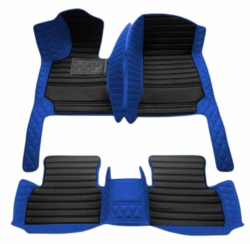 Custom Personalized Floor Mats ，Luxury Full Coverage All Weather Car Floor Mats，Anti-Slip Leather Car Mat Set ，Custom Floor Mat， for 99% of Cars, Trucks & SUV. (black1)