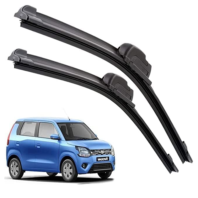 Auto Royal S.S.E Spare Part Windshield Car Wiper Blades Compatibility with Maruti Suzuki WagonR New (Model : 2019-Till Date) - Set of 2Pc (D-18,P-16)