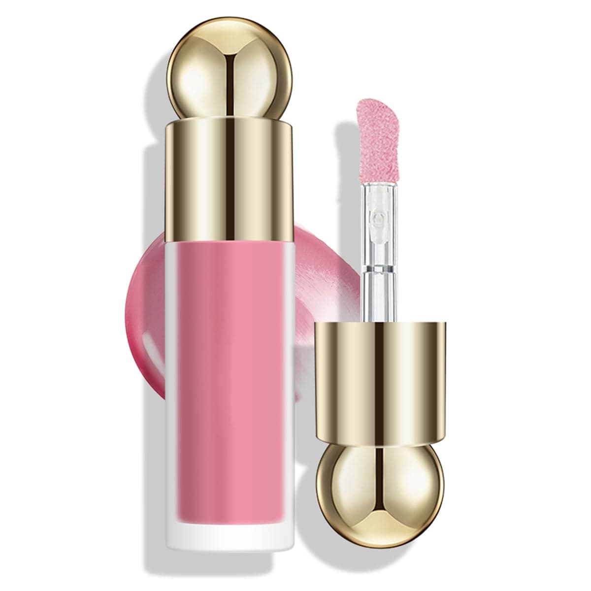 Liquid Blush Soft Cream Face Blush, Blushers for Cheeks Make Up, Liquid Blusher for Long-lasting Blendable Lightweight Moisturizing, Cream Blusher for Mature Skin, Matte Finish Skin Tint (05#Creace)