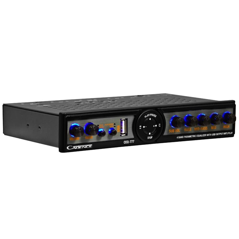 CEQ777 | 4 Band EQ 7V Line Driver, USB, SD, Mini