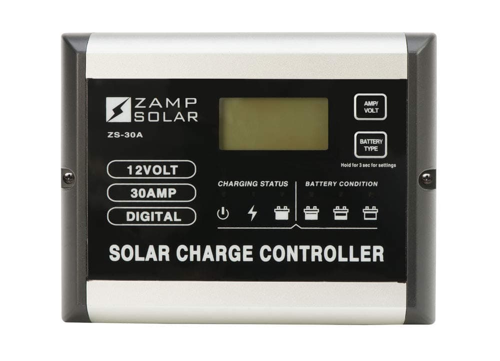 30-Amp Solar Charge Controller, Monitor, Regulate and Protect your Batteries