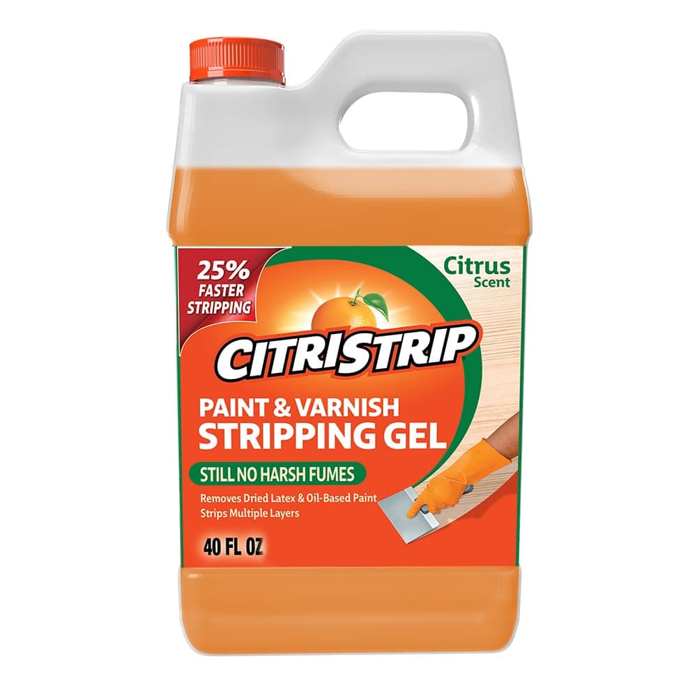 Citristrip(R Stripping Gel, Citrus Stripper Paint Remover, 40 oz