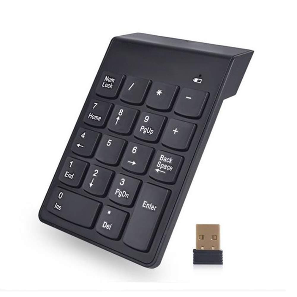 Mini Numeric Keypad 18Keys Digital Keypad 2.4G USB Wireless Keyboard Numpad For Desktop Notebook Compatible