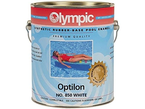 White Olympic Optilon Synthetic Rubber-Base Paint