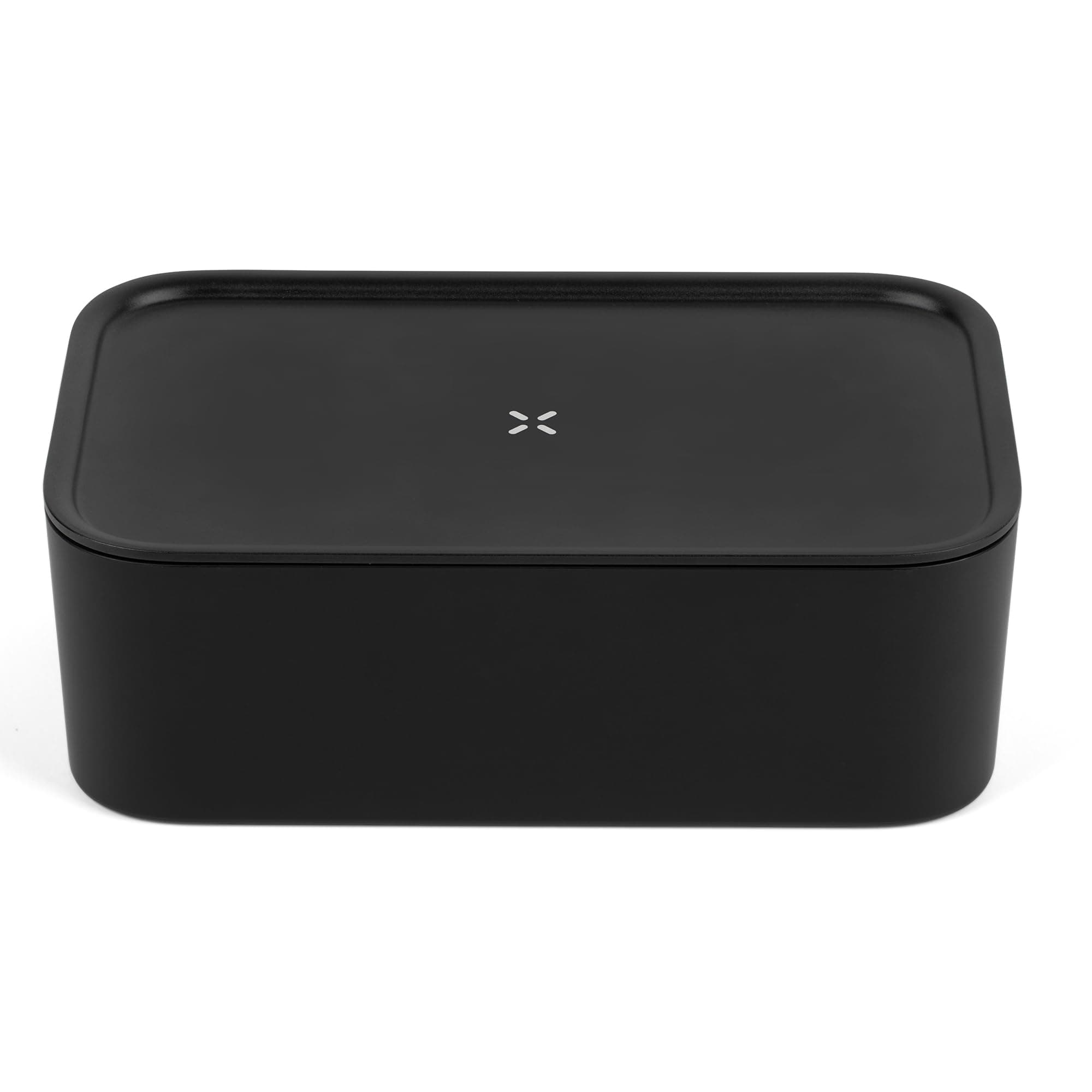 PAX Storage Box – Durable, Smell Proof & Airtight Storage Box with Dual Internal Compartments & Pedestal Tray – Aluminum Lid Doubles as Prep Tray