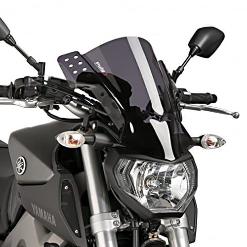 5881F Dark Smoke Rafale Universal Windshield