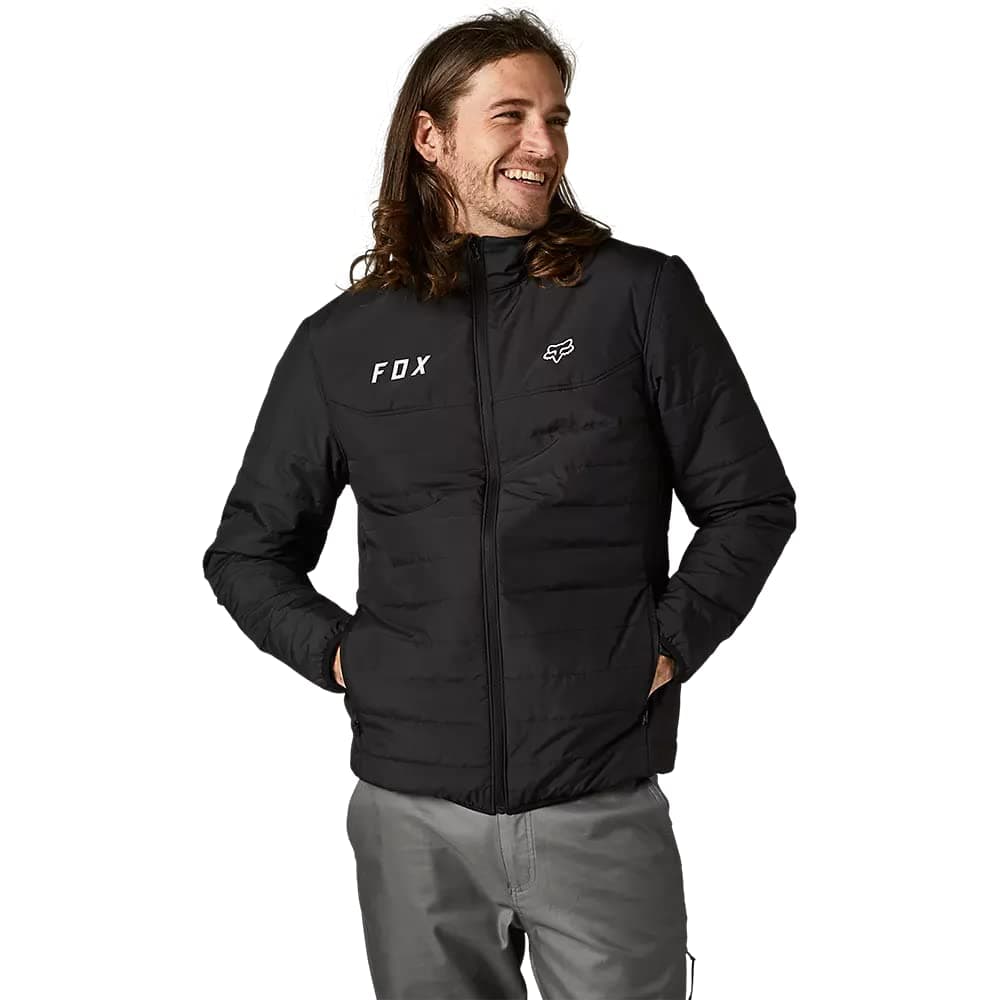 Fox Racingmens Howell Puffy Jacket Down Alternative Coat (pack of 1)