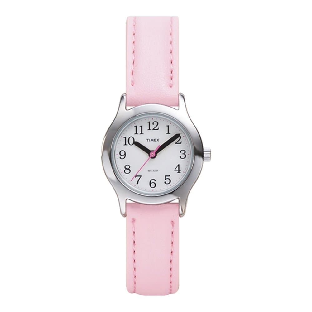 Youth T790814E Easy Reader Pink Leather Strap Watch