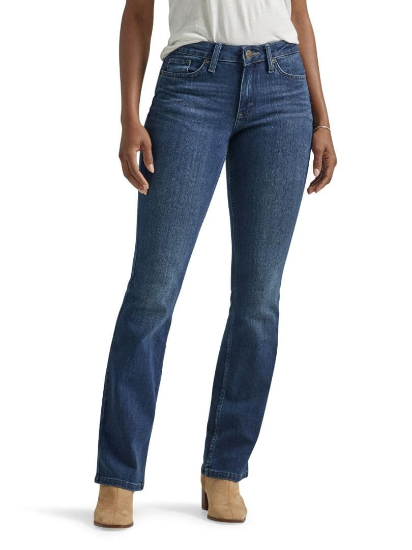 womens Regular Fit Bootcut Jean Jeans