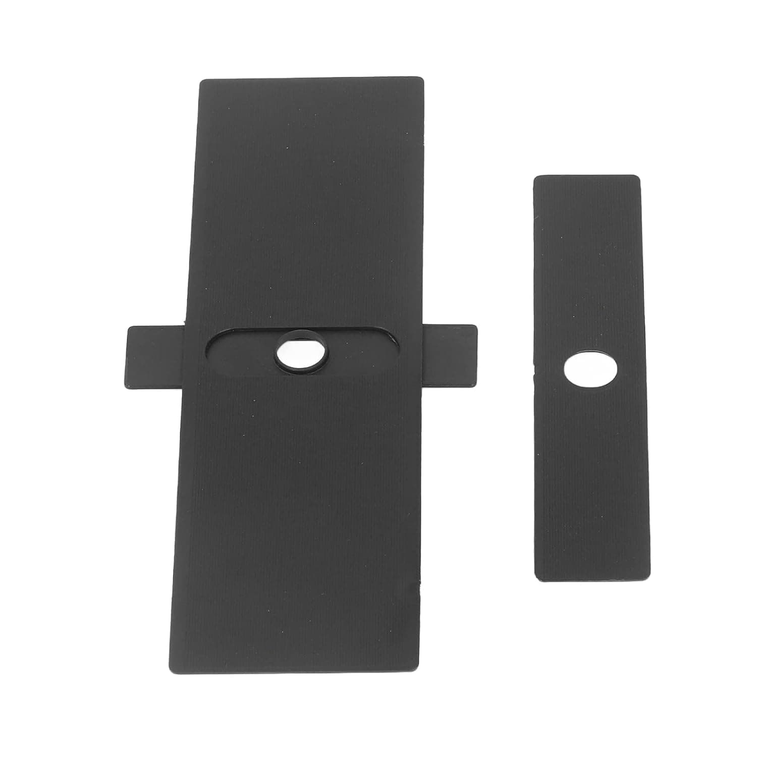 Car Shift Panel Dust Cover, 8015A066 8015A065 2PCs Shift Lever Panel Trim Strip Easy to Install Gear Shift Panel Cover Replacement for Mitsubishi Pajero V93 V80 V87 V97