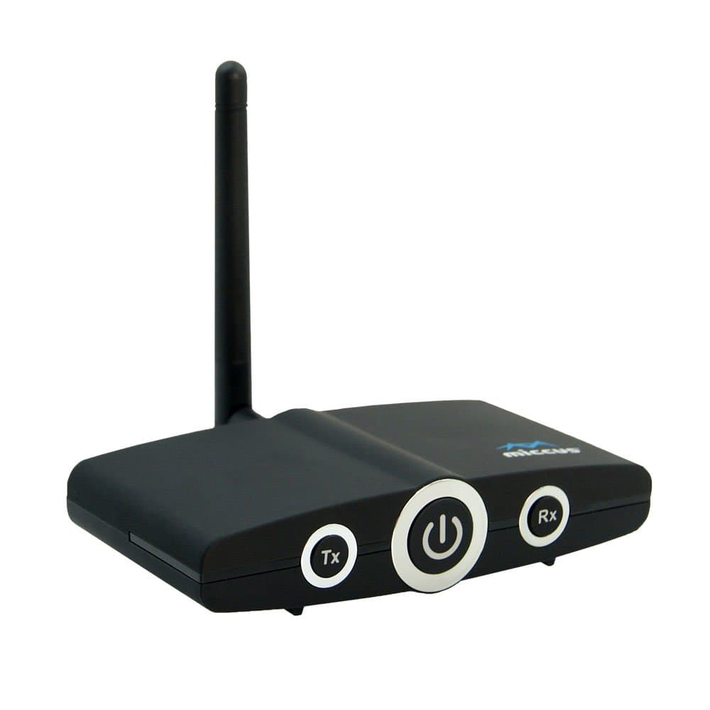 Miccus, Inc. Home RTX: Long Range, Bluetooth Music Transmitter Or Receiver (A2DP) Black