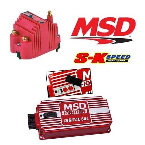 MSD Ignition Kit - Digital 6AL 6425 Ignition Box & Blaster SS 8207 Coil