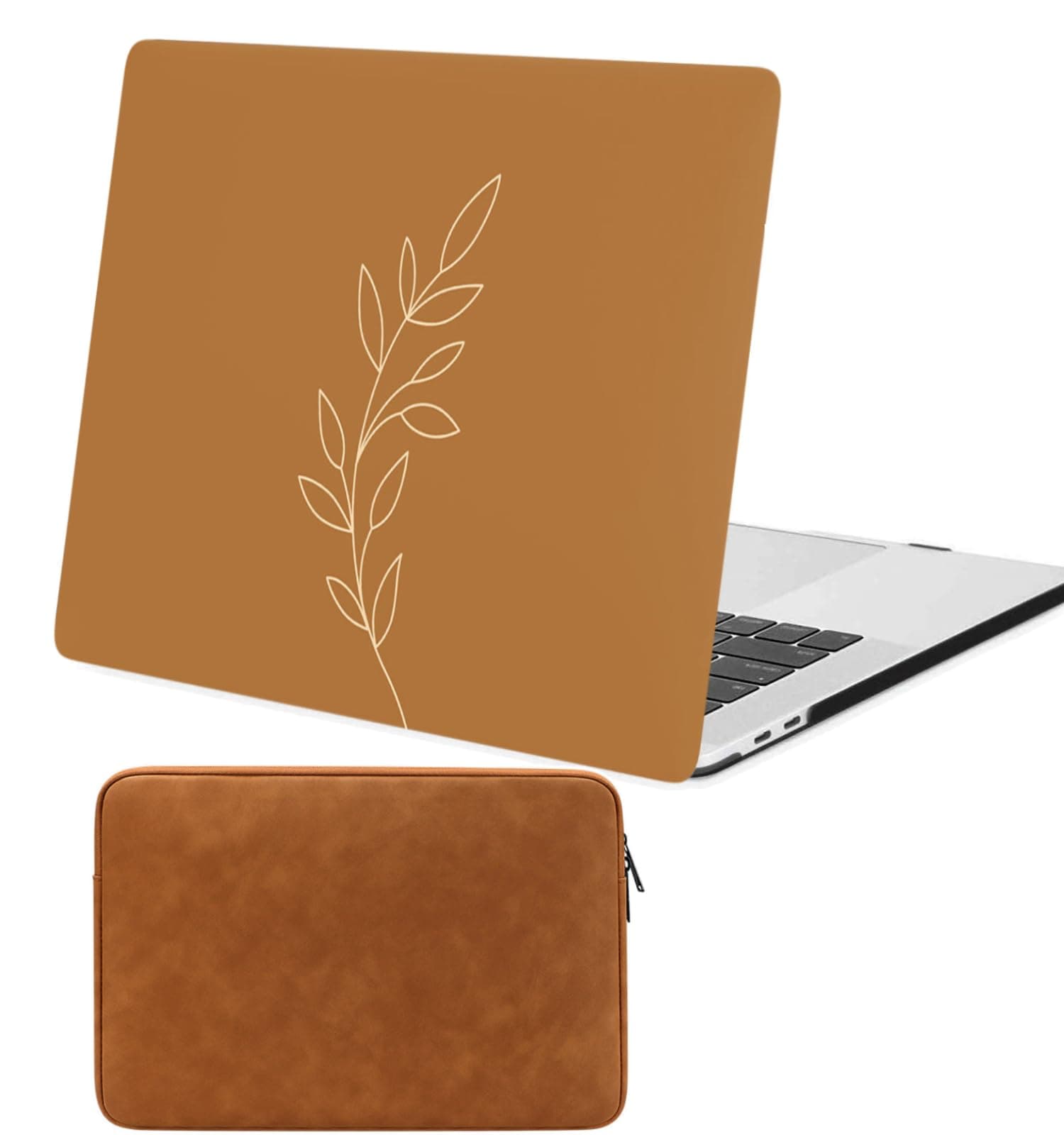 Laptop Hard Case Compatible with MacBook Pro 13 Inch Case 2015 2014 2013 2012 Release Model A1502 A1425 with Retina Display, Plastic Hard Shell Case Cover & Sleeve, Brown