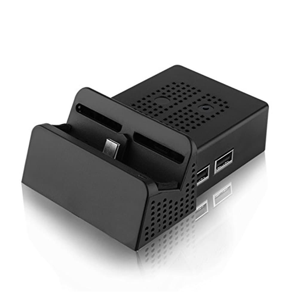 Scorel Mini Dock Built in Chip Light Compact Portable Perfect Replacement for Nintendo Switch