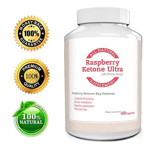 Raspberry Ketone Plus Ultra with African Mango Extract-Natural Weight Loss-30 Day Supply