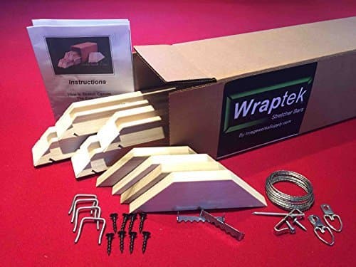 Wraptek Canvas Stretcher Bar Kit (16"x24")