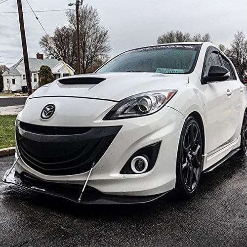 2010-2013 MazdaSpeed 3 (Gen 2) Front Lip Splitter - w/Support Rods