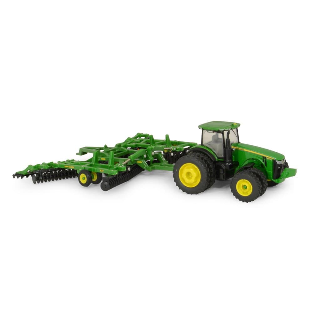 John Deere 8320R Tractor and Model 637 Disk Set (1:64 Scale)