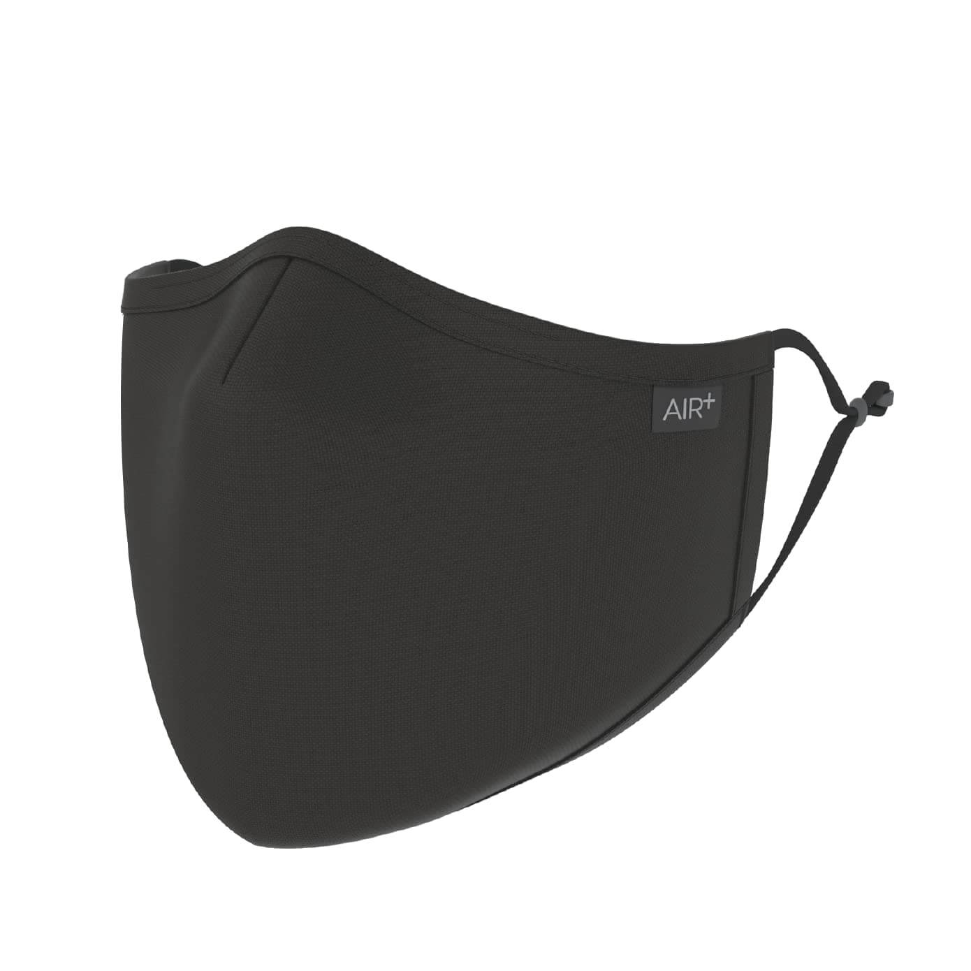 AIR+ Reusable Face Mask, Multi-Layer, Washable, Breathable, for Men & Women, Anti-fog for Glasses, Adjustable Ear Loops