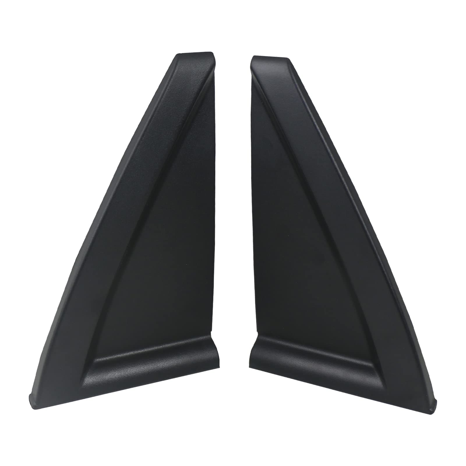 APPERFiT Delta Molding Left Drive Side+Right Passenger Side Compatible with 2005-2010 Kia Sportage Replaces 83830-1F001 83840-1F001