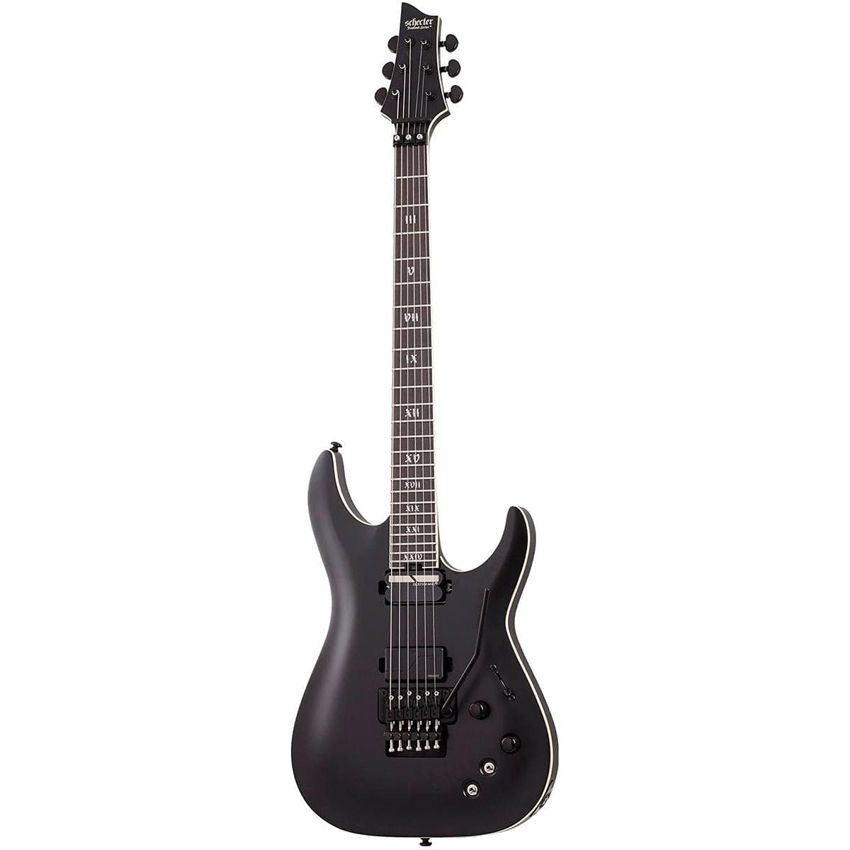 Schecter C-1 SLS FR-S Evil Twin - Satin Black