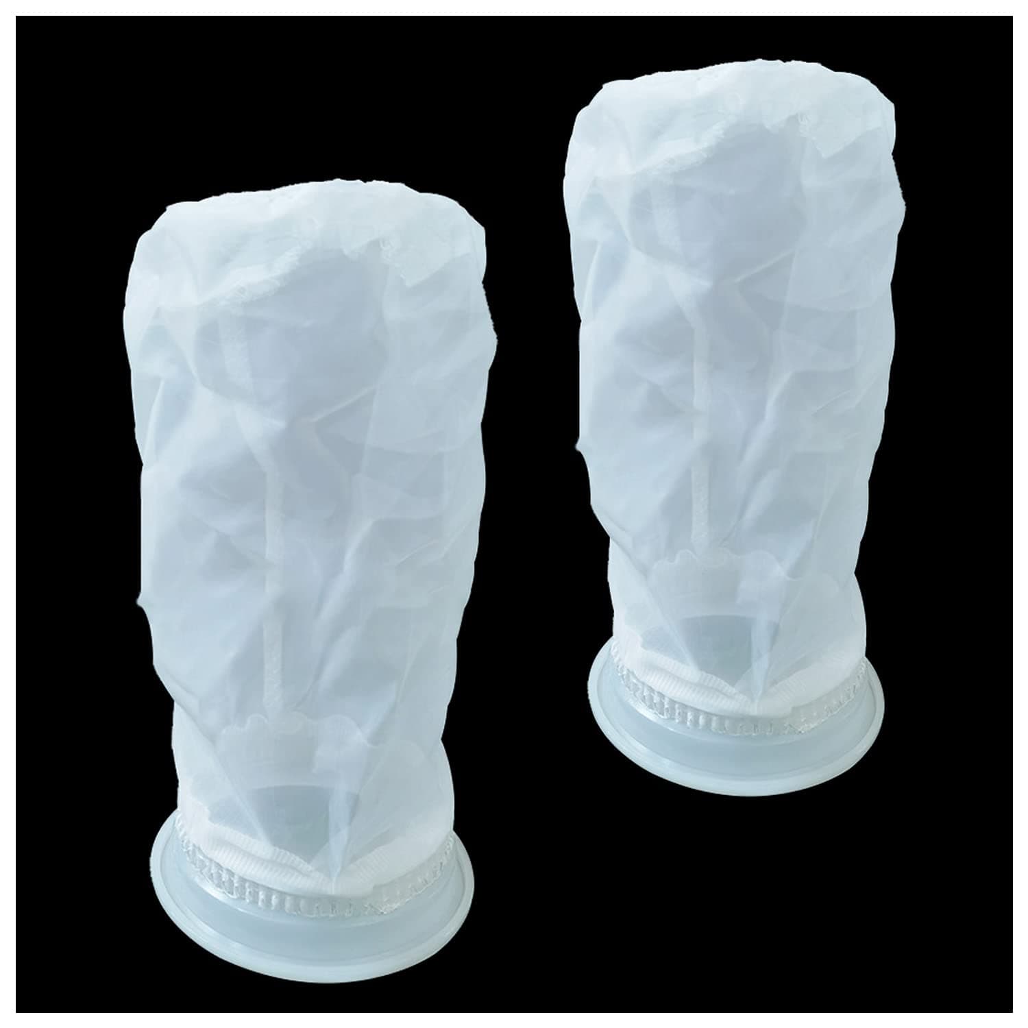 RHBHY IBC Filter Lid Filter Nylon Barrel Washable IBC Tank Filter Rainwater Filter Nylon Replacement Filter for DN75 Filter Set IBC Rainwater Tank 2 Pieces