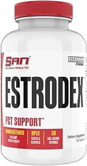 SAN Nutrition, Estrodex, PCT Support, 90 Capsules