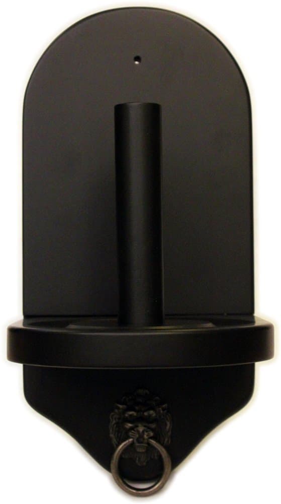 Wall Mount Pool Table Cone Chalk Holder "Choose Mahogany, Black or Oak"