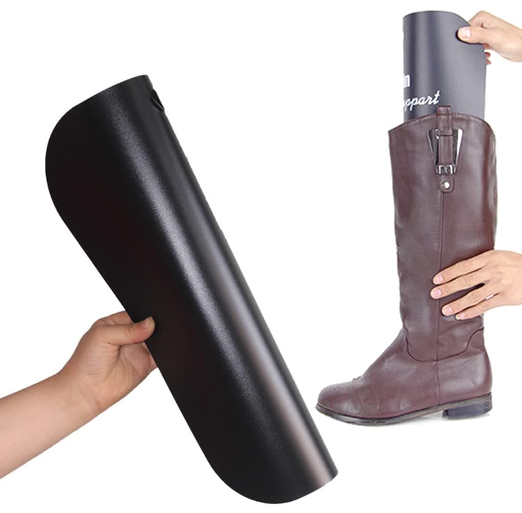 2 Pairs 18 Inch Boot Shaper Form Inserts Breathable Boots Tall Support Shoe Tree Stands Holder for Women and Men