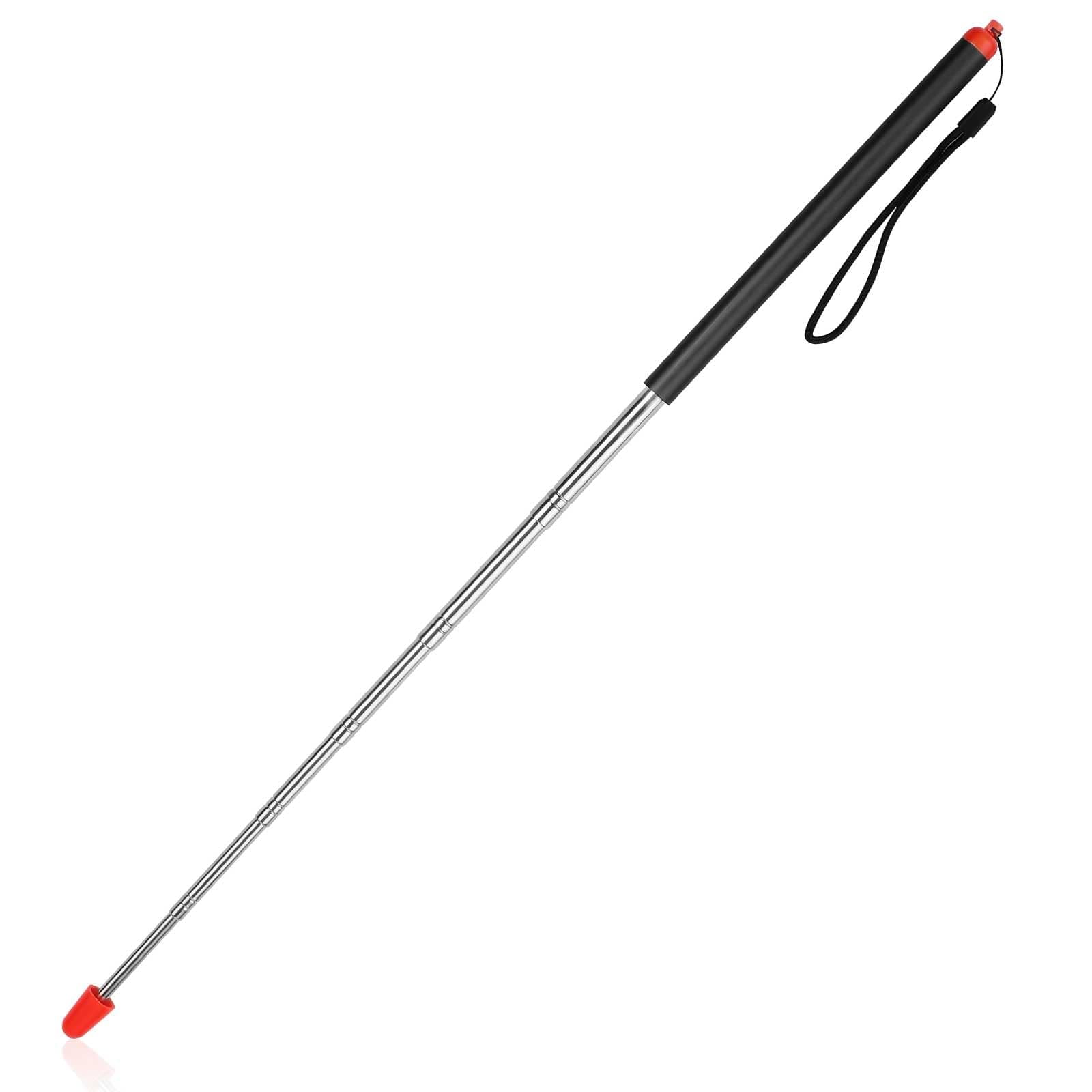 Telescopic Teachers Pointer, 47.24in Retractable Teacher Pointers Extendable Handheld Guiding Stick for School Office Classroom Presentation