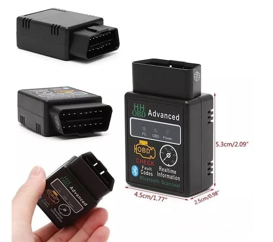Advanced -OBD Bluetooth Auto Scanner -OBDII 2 Car ELM 327 Diagnostic Tool Scanner Interface Supports All -OBD2 Protocols Compatible with Octavia