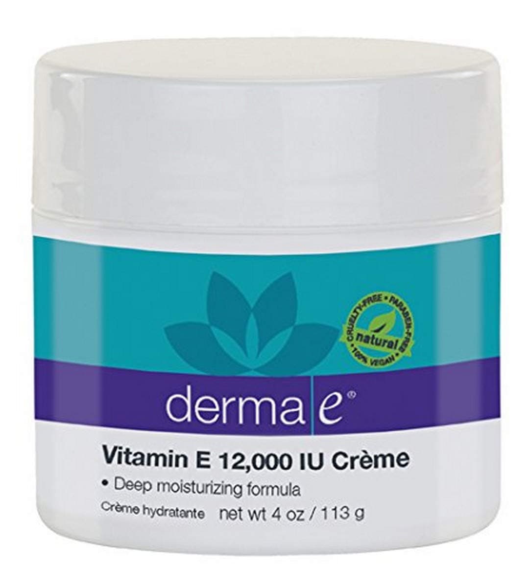 Deep Moisturizing Formula, Vitamin E 12,000 IU Crème, 4-Ounce Jar (Pack of 3)