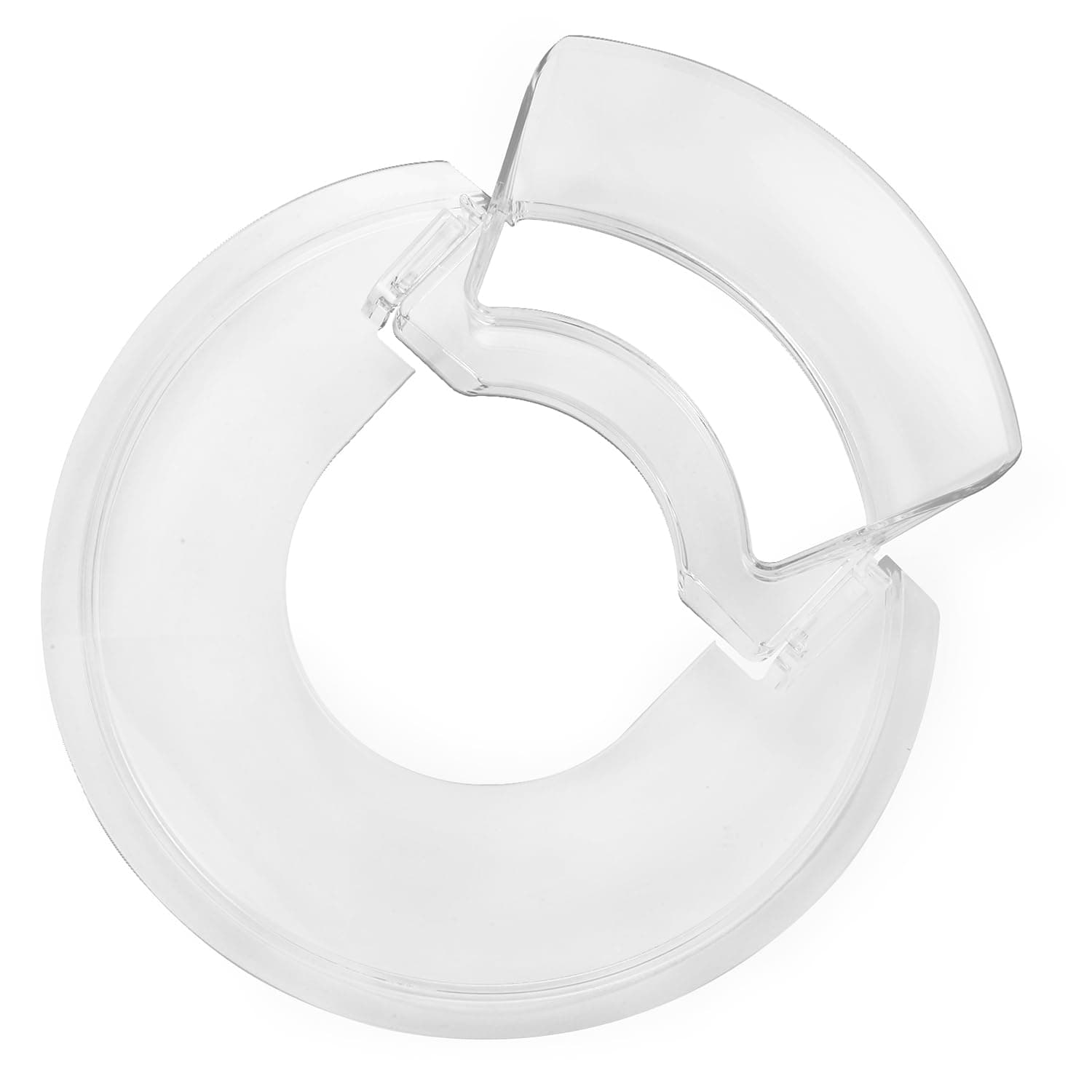 Updated Pouring Shield for KitchenAid 4.5-5 Quart Tilt-Head Stand Mixers, Stand Mixer Splash Guard Fits Stainless Steel, Glass, Ceramic Bowls