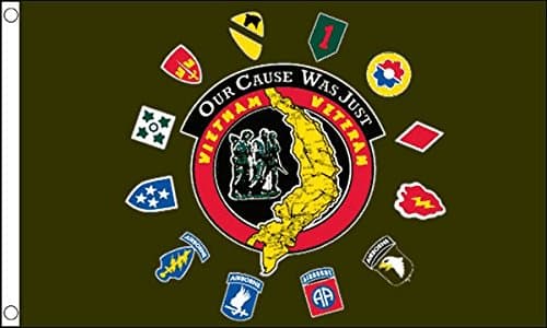 Vietnam Veterans Flag 5ft x 3ft