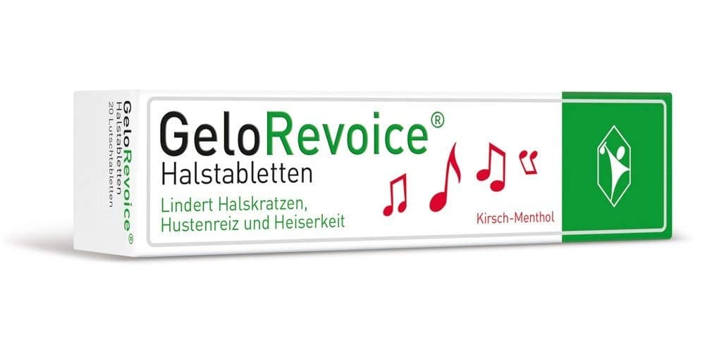 Cherry Menthol Throat Lozenges, 20-Piece