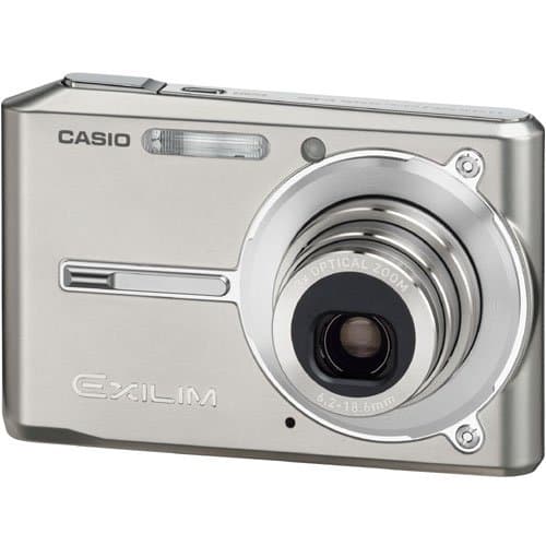 Casio Exilim EX-S600 6MP Digital Camera with 3x Optical Zoom (Silver)