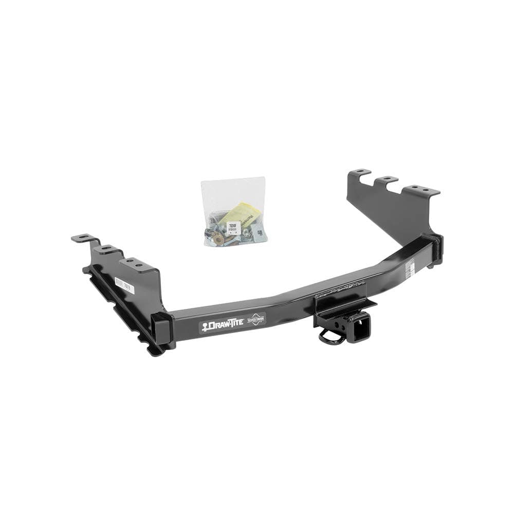 Draw-Tite 76016 Class 4 Trailer Hitch, 2 Inch Square Receiver, Compatible with 2014-2018 Chevrolet Silverado 1500, 2014-2018 GMC Sierra 1500