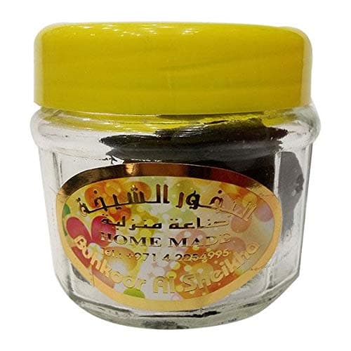 SAM Bukhoor Shaikha Incense, Charcoal Black - 150g
